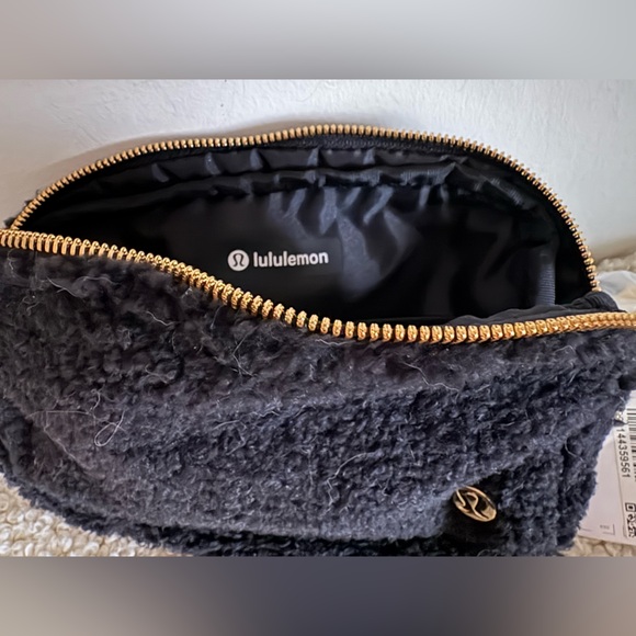 lululemon athletica Black Shearling Crossbody Bag - Picture 3 of 6